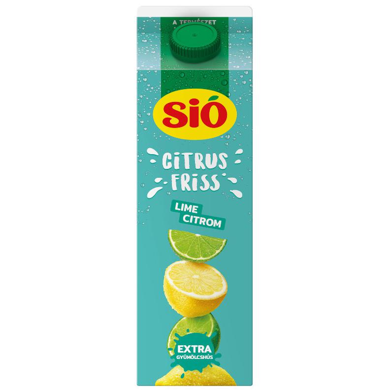 Sió Citrus Friss lime-citrom ital gyümölcshússal 1 l