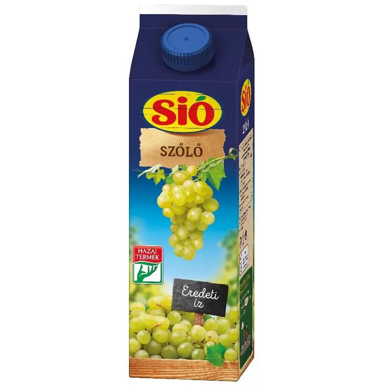 Sió gyümölcsital 1l szőlő 12%