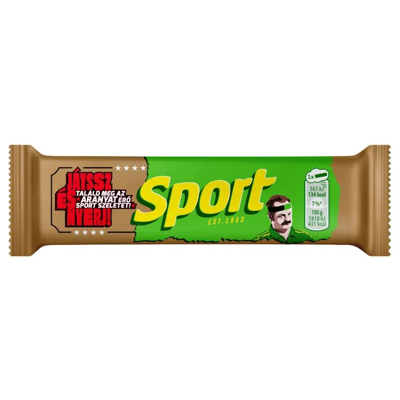 Sport étcsokoládéval mártott rumos ízű kakaós szelet 31 g