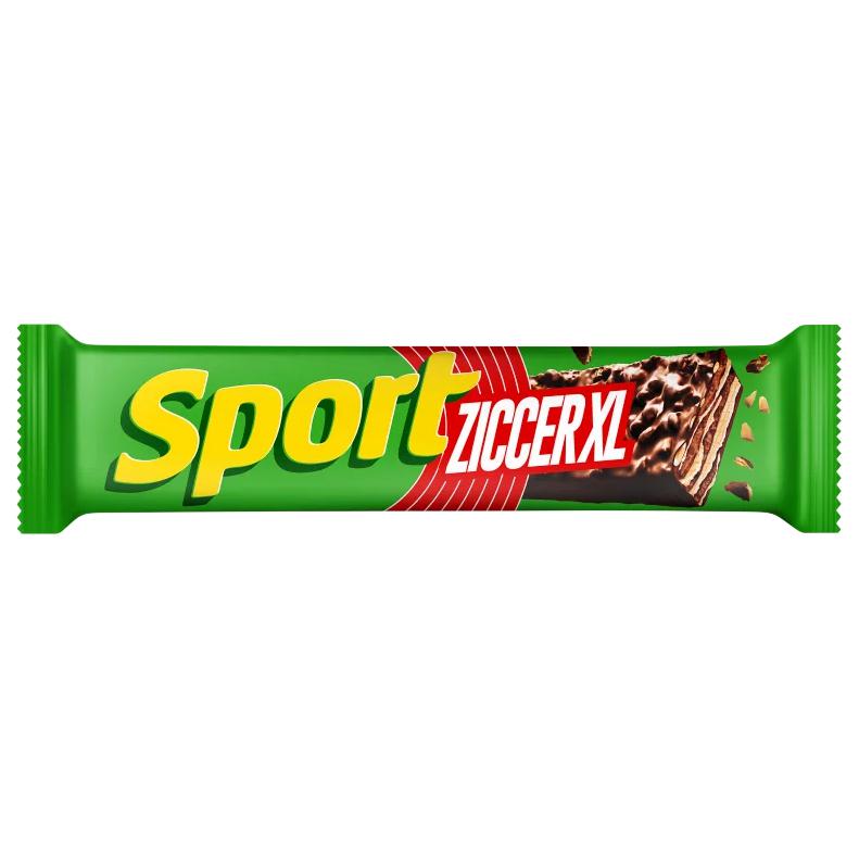 Sport Ziccer XL Ostya rumízű földimogyorós töltelékkel, földimogyoróval és étcsokoládéval 49 g