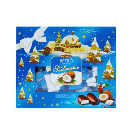 Szerencsi Retro szaloncukor válogatás kókuszos 350g