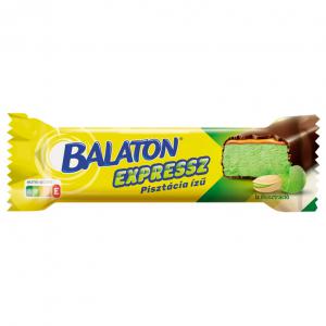 Balaton Expressz étcsokoládéval mártott pisztácia ízű szelet karamellel 35 g