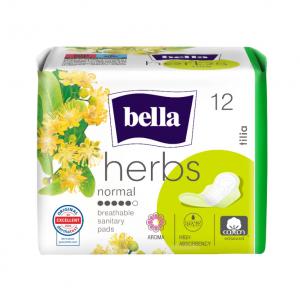 Bella Herbs egészségügyi betét 12db Hársfavirág