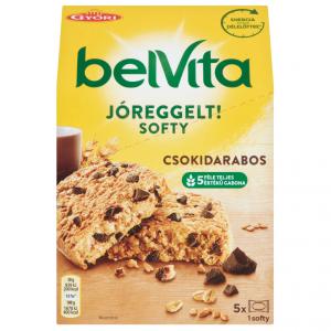 Belvita JóReggelt! Softy gabonás keksz csokoládédarabokkal 5 db 250 g