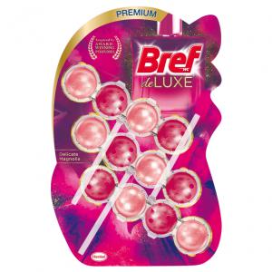 Bref Deluxe Delicate Magnolia WC frissítő 3 x 50 g