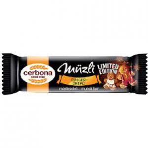 Cerbona Mézeskalács ízű müzli szelet 20g