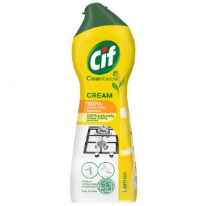 Cif Cleanboost Cream Lemon súrolókrém 250 ml