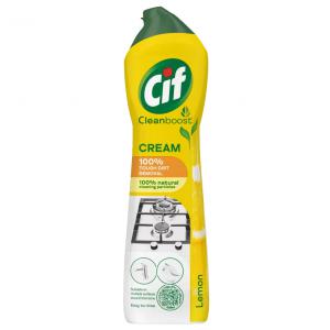 Cif Cleanboost Cream Lemon súrolókrém 500 ml