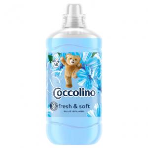 Coccolino Fresh & Soft Blue Splash öblítőkoncentrátum 58 mosás 1450 ml