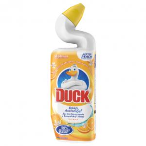 Duck Deep Action Gel WC-tisztító fertőtlenítő gél citrus illattal 750 ml