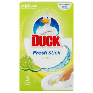 Duck Fresh Stick Lime zselés WC-öblítő csík 3 x 9 g (27 g)