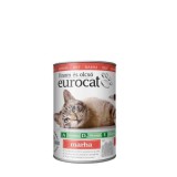 EURO CAT MACSKAELEDEL KONZERV MARHÁS 415G