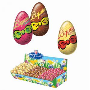 Figaro likőrös tojás 27,5g csoki, tojás, meggylikőr vegyesen