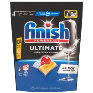 Finish Powerball Ultimate All in 1 Citrom mosogatógép kapszula 100 db 1,29 kg