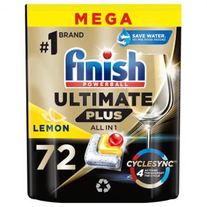 Finish Ultimate Plus All in 1 mosogatógép tab. 72db Lemon