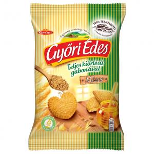 Győri Édes omlós, mézes keksz teljes kiőrlésű búzaliszttel 150 g