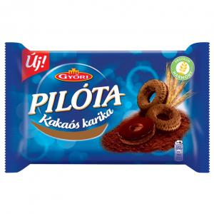 Győri Pilóta kakaós karika 150 g