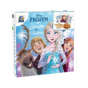 Karácsonyi Puzzle csokis sütivel 50g Frozen