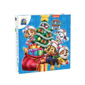 Karácsonyi Puzzle csokis sütivel 50g Mancs Őrjárat