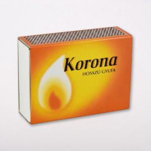 Korona gyufa hosszú 55mm