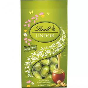 Lindor tejcsokoládé tojások 180g mini pisztáciás