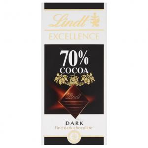 Lindt Excellence extra keserű csokoládé 70% 100 g