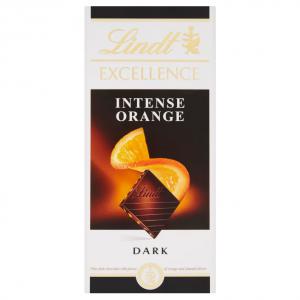 Lindt Excellence Intense Orange étcsokoládé narancslével és mandulával 100 g