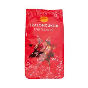 MAXGROUP Eper-Tejszín ízű szaloncukor 300g