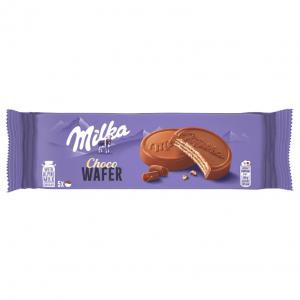 Milka Choco Wafer alpesi tejcsokoládéval bevont ostya kakaós töltelékkel 5 x 30 g (150 g)