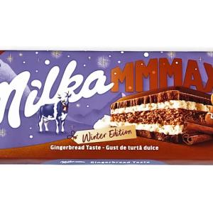 Milka Gingerbread Mézeskalács Ízű Tejcsokoládé 300g