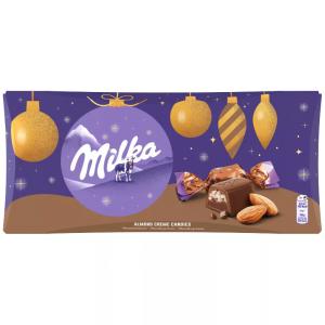 Milka mandulakrémes szaloncukor 255g