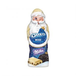Milka Oreo fehércsokoládé mikulás 95g