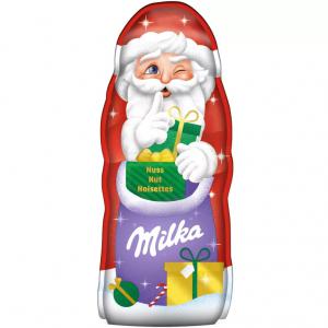 Milka tejcsokoládé mikulás 45g mogyorós