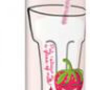 Milky Sip szívószál 5×6g eper