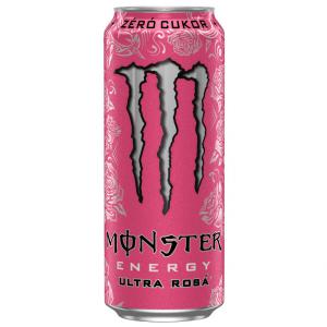 Monster Energy Ultra Rosá szénsavas ital koffeinnel és édesítőszerekkel 500 ml