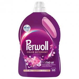 Perwoll Renew Blossom univerzális finommosószer elegáns illattal 60 mosás 3 l