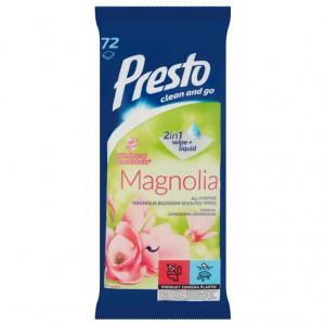 Presto Magnolia univerzális nedves törlőkendő 72 db