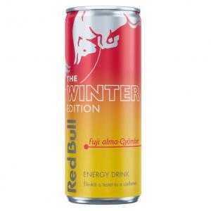 Red Bull energiaital 250ml Winter Edition Fuji alma-gyömbér + 50Ft visszaváltási díj