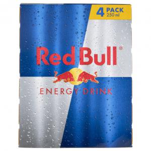 Red Bull magas koffeintartalmú szénsavas energiaital 4 x 250 ml