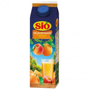 Sió gyümölcsital 1l őszibarack-narancs 12%