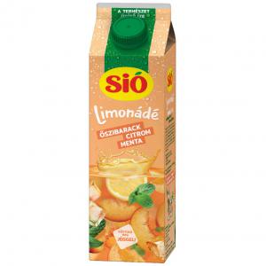 Sió limonádé 1l őszibarack-citrom-menta 6%