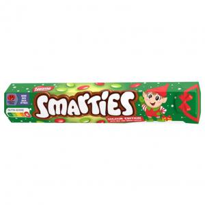 Smarties Colour Edition tejcsokoládé drazsé cukorbevonattal vörös és zöld lencse keveréke 120 g