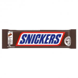 Snickers karamellás földimogyorós krémes szelet földimogyoró darabokkal tejcsokoládéba mártva 50 g