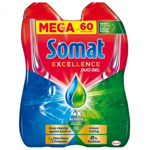 Somat Excellence Duo Gel mosogatógél 2 x 540 ml