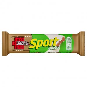 Sport fehér csokoládéval mártott rumos ízű kakaós szelet 31 g