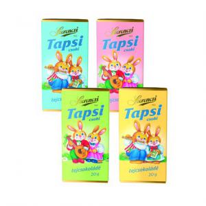 Szerencsi húsvéti 20g tejcsokoládé szelet / 4 féle grafika/