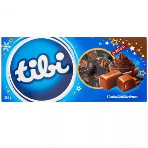 Tibi szaloncukor 280g csokoládékrémmel tejcsokoládé