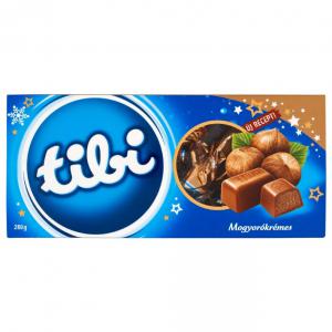 Tibi szaloncukor 280g mogyorókrémmel tejcsokoládé