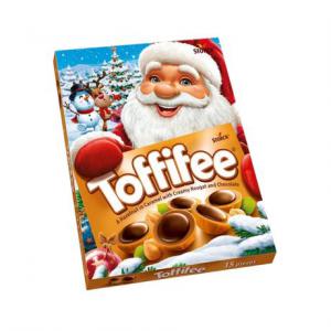 Toffifee mogyoró karamellben, mogyorós nugátkrémmel és csokoládéval 250g karácsonyi kép