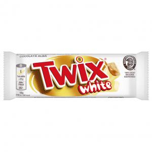 Twix White kekszes szeletek karamellával fehér csokoládéba mártva 2 x 23 g (46 g)